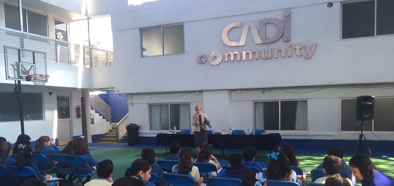 Talk at Colegio CADI (Mexico City)