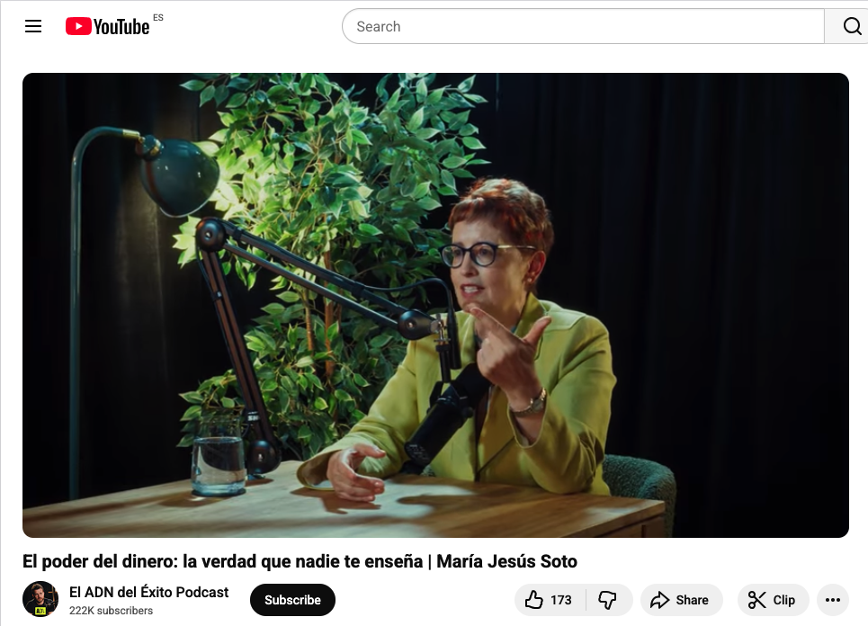 el adn del exito con maria jesus soto
